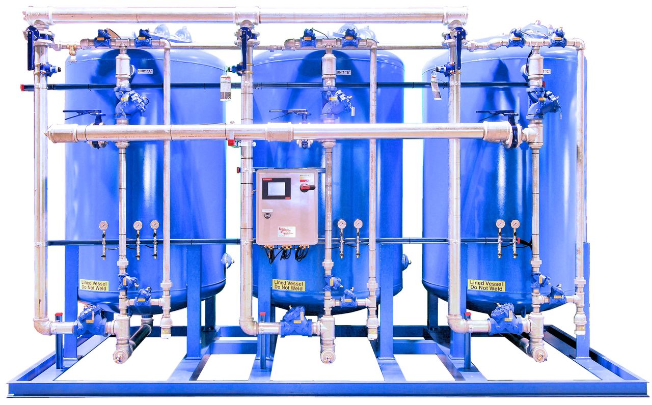 Water filtration plant